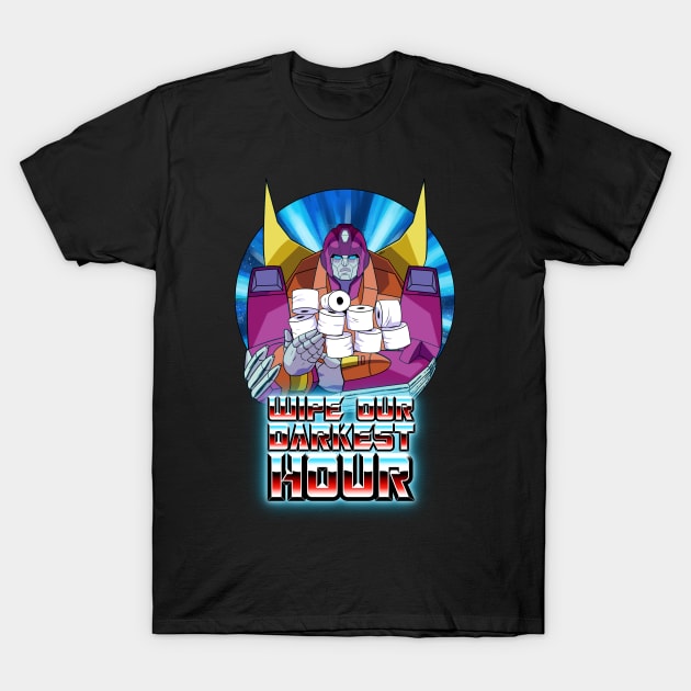 Wipe Our Darkest Hour T-Shirt by RyanButtonIllustrations